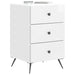 Dulap de noapte cu sertar Alb foarte lucios 43 x 41 x 66,5 cm - WALTI WALTI