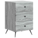 Dulap de noapte Sonoma gri 43 x 41 x 66,5 cm Lemn prelucrat - WALTI WALTI