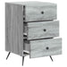Dulap de noapte Sonoma gri 43 x 41 x 66,5 cm Lemn prelucrat - WALTI WALTI