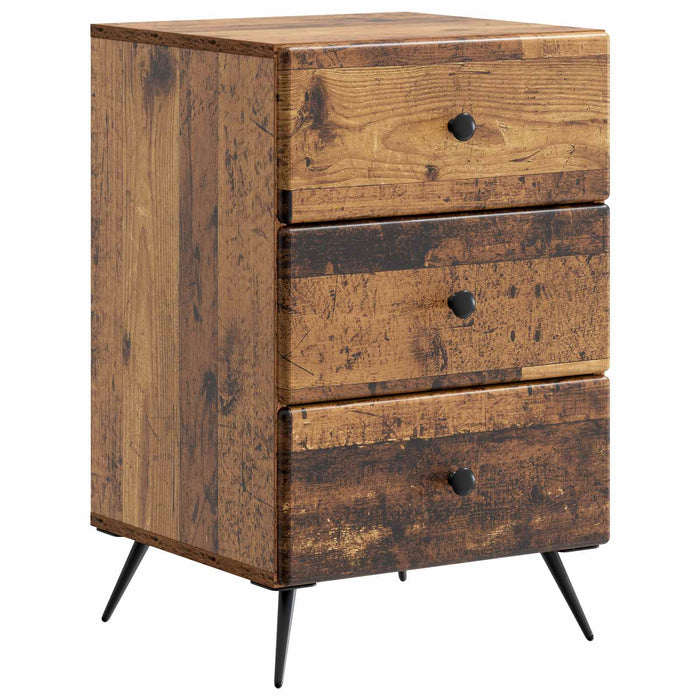 Dulap de noapte Lemn vechi 43 x 41 x 66,5 cm Lemn prelucrat - WALTI WALTI