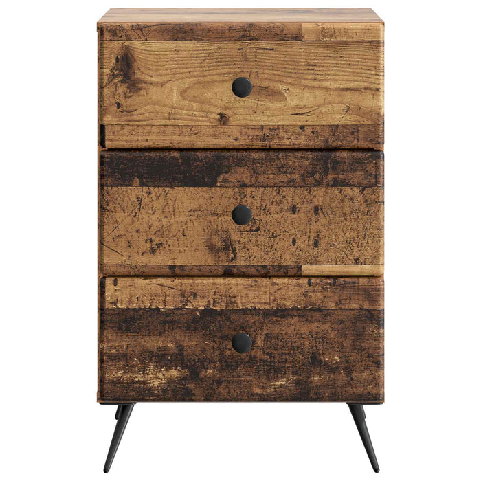 Dulap de noapte Lemn vechi 43 x 41 x 66,5 cm Lemn prelucrat - WALTI WALTI