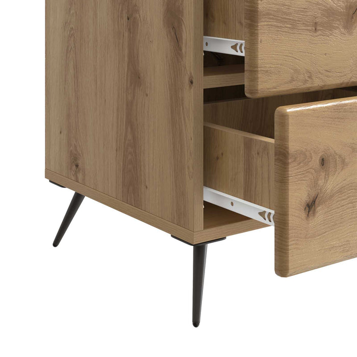 Dulap de noapte cu sertar Stejar Artizanal 43 x 41 x 66,5 cm - WALTI WALTI