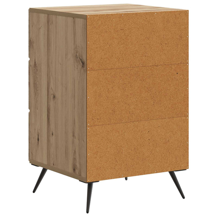 Dulap de noapte cu sertar Stejar Artizanal 43 x 41 x 66,5 cm - WALTI WALTI