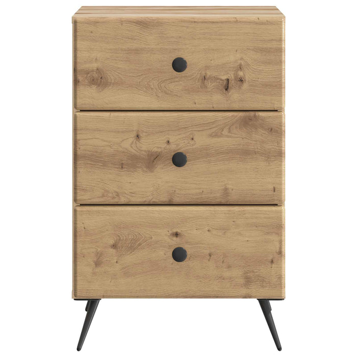 Dulap de noapte cu sertar Stejar Artizanal 43 x 41 x 66,5 cm - WALTI WALTI