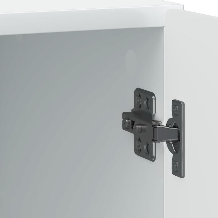 Dulap de noapte Alb 43 x 34,5 x 50 cm Lemn prelucrat - WALTI WALTI