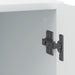 Dulap de noapte Alb 43 x 34,5 x 50 cm Lemn prelucrat - WALTI WALTI