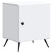 Dulap de noapte Alb 43 x 34,5 x 50 cm Lemn prelucrat - WALTI WALTI