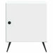 Dulap de noapte Alb 43 x 34,5 x 50 cm Lemn prelucrat - WALTI WALTI