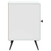 Dulap de noapte Alb 43 x 34,5 x 50 cm Lemn prelucrat - WALTI WALTI