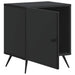 Dulap de noapte Negru 43 x 34,5 x 50 cm Lemn prelucrat - WALTI WALTI