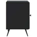 Dulap de noapte Negru 43 x 34,5 x 50 cm Lemn prelucrat - WALTI WALTI