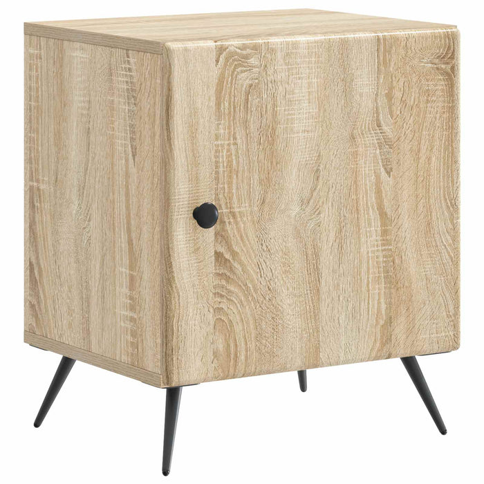 Dulap de noapte Stejar Sonoma 43 x 34,5 x 50 cm Lemn prelucrat - WALTI WALTI