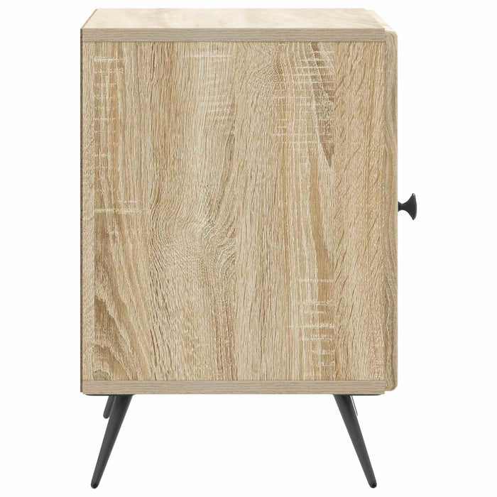 Dulap de noapte 2 pcs Stejar Sonoma 43 x 34,5 x 50 cm - WALTI WALTI