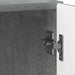 Dulap de noapte Gri Beton 43 x 34,5 x 50 cm Lemn prelucrat - WALTI WALTI
