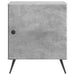 Dulap de noapte Gri Beton 43 x 34,5 x 50 cm Lemn prelucrat - WALTI WALTI