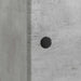 Dulap de noapte 2 pcs Gri Beton 43 x 34,5 x 50 cm - WALTI WALTI