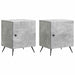 Dulap de noapte 2 pcs Gri Beton 43 x 34,5 x 50 cm - WALTI WALTI