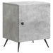 Dulap de noapte 2 pcs Gri Beton 43 x 34,5 x 50 cm - WALTI WALTI