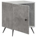 Dulap de noapte 2 pcs Gri Beton 43 x 34,5 x 50 cm - WALTI WALTI