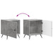 Dulap de noapte 2 pcs Gri Beton 43 x 34,5 x 50 cm - WALTI WALTI
