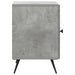 Dulap de noapte 2 pcs Gri Beton 43 x 34,5 x 50 cm - WALTI WALTI