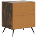 Dulap de noapte 2 pcs Stejar fumuriu 43 x 34,5 x 50 cm - WALTI WALTI