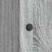 Dulap de noapte Sonoma gri 43 x 34,5 x 50 cm Lemn prelucrat - WALTI WALTI