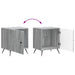 Dulap de noapte Sonoma gri 43 x 34,5 x 50 cm Lemn prelucrat - WALTI WALTI