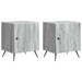 Dulap de noapte 2 pcs Sonoma gri 43 x 34,5 x 50 cm - WALTI WALTI