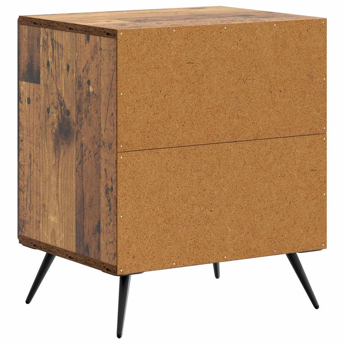 Dulap de noapte Lemn vechi 43 x 34,5 x 50 cm Lemn prelucrat - WALTI WALTI