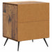 Dulap de noapte 2 pcs Lemn vechi 43 x 34,5 x 50 cm - WALTI WALTI