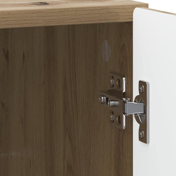 Dulap de noapte 2 pcs Stejar Artizanal 43 x 34,5 x 50 cm - WALTI WALTI