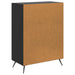 Bufet Negru 66 x 34,5 x 90 cm Lemn prelucrat - WALTI WALTI