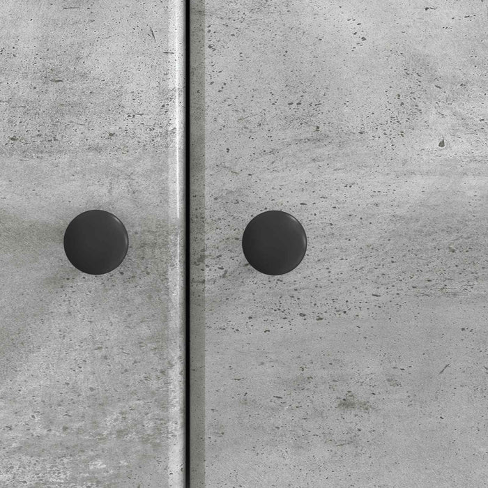 Bufet Gri Beton 66 x 34,5 x 90 cm Lemn prelucrat - WALTI WALTI