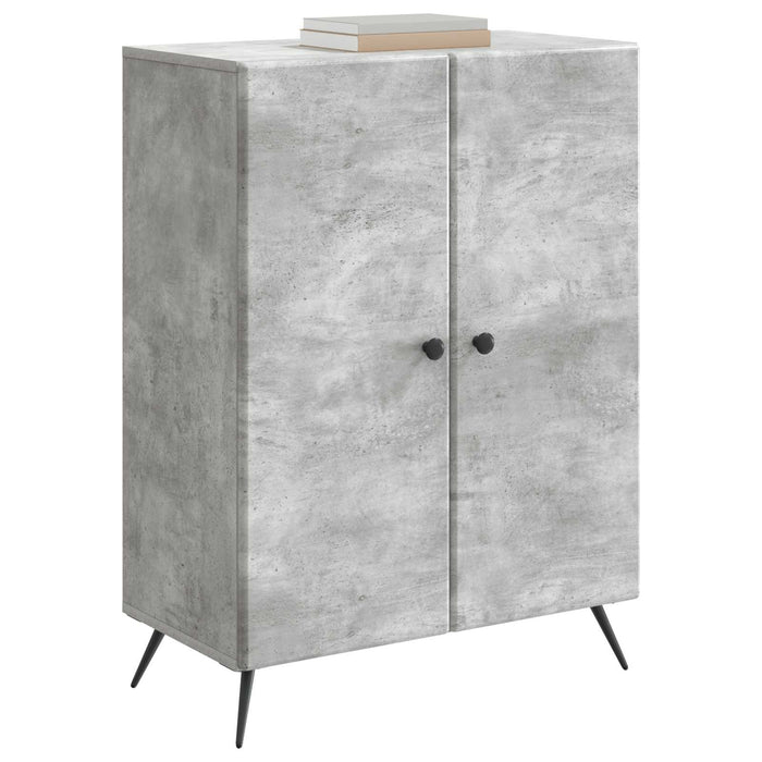 Bufet Gri Beton 66 x 34,5 x 90 cm Lemn prelucrat - WALTI WALTI