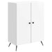 Bufet Alb foarte lucios 66 x 34,5 x 90 cm Lemn prelucrat - WALTI WALTI