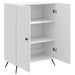 Bufet Alb foarte lucios 66 x 34,5 x 90 cm Lemn prelucrat - WALTI WALTI