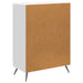 Bufet Alb foarte lucios 66 x 34,5 x 90 cm Lemn prelucrat - WALTI WALTI