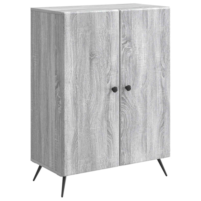 Bufet Sonoma gri 66 x 34,5 x 90 cm Lemn prelucrat - WALTI WALTI