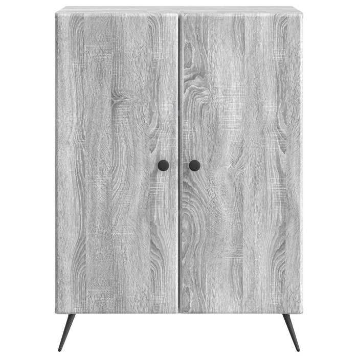 Bufet Sonoma gri 66 x 34,5 x 90 cm Lemn prelucrat - WALTI WALTI