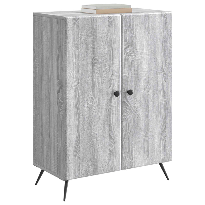 Bufet Sonoma gri 66 x 34,5 x 90 cm Lemn prelucrat - WALTI WALTI