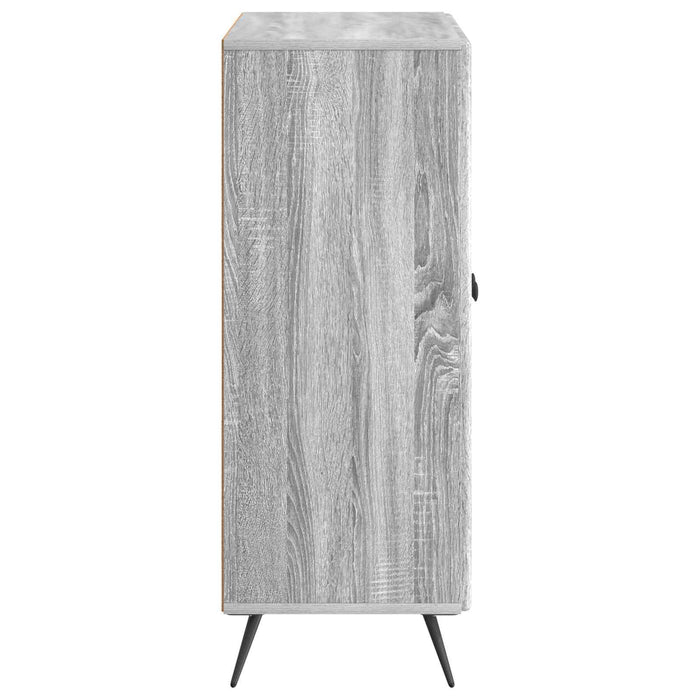 Bufet Sonoma gri 66 x 34,5 x 90 cm Lemn prelucrat - WALTI WALTI