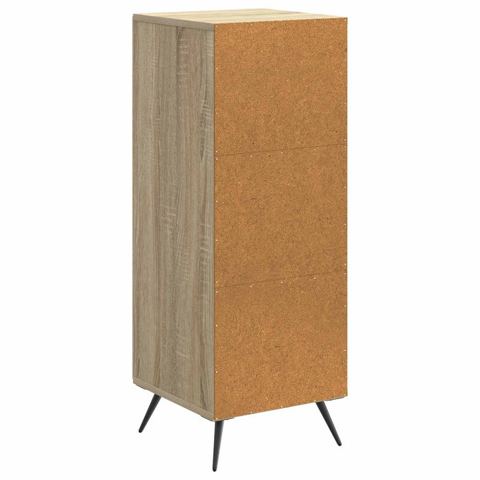 Bufet Stejar Sonoma 33 x 34,5 x 90 cm Lemn prelucrat - WALTI WALTI