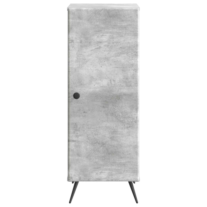 Bufet Gri Beton 33 x 34,5 x 90 cm Lemn prelucrat - WALTI WALTI