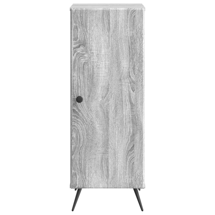 Bufet Sonoma gri 33 x 34,5 x 90 cm Lemn prelucrat - WALTI WALTI
