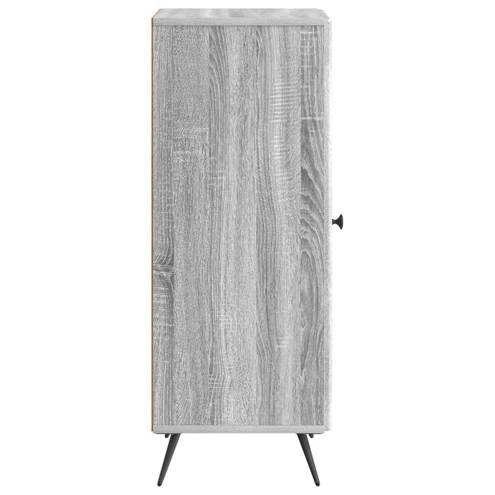 Bufet Sonoma gri 33 x 34,5 x 90 cm Lemn prelucrat - WALTI WALTI