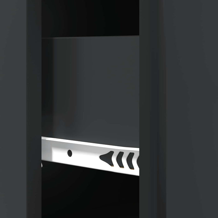 Dulap cu sertare Negru 66 x 34,5 x 90 cm Lemn prelucrat - WALTI WALTI