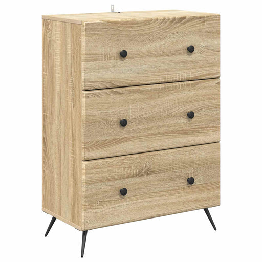 Dulap cu sertare Stejar Sonoma 66 x 34,5 x 90 cm Lemn prelucrat - WALTI WALTI