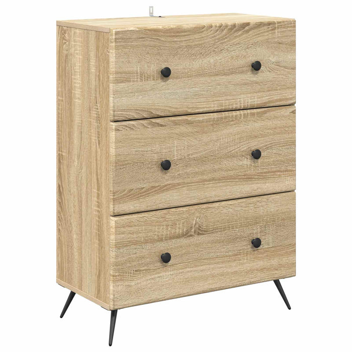 Dulap cu sertare Stejar Sonoma 66 x 34,5 x 90 cm Lemn prelucrat - WALTI WALTI