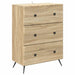 Dulap cu sertare Stejar Sonoma 66 x 34,5 x 90 cm Lemn prelucrat - WALTI WALTI